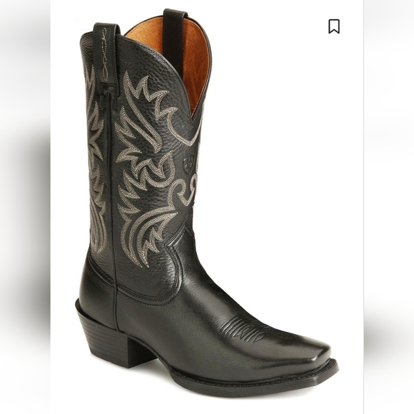 Ariat Men's Legend Western Performance Boots - Square Sz. 11.5 Custom Branded - Picture 13 of 15